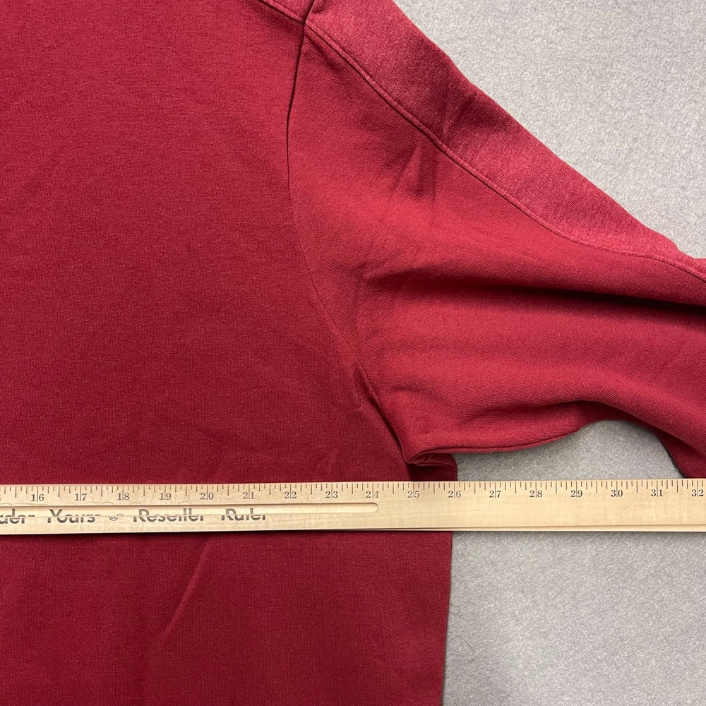 Virginia Tech Hokies Hoodie Mens XXL 2XL Red Sweatshirt NCAA Game Day Fan Gear - Picture 9 of 10